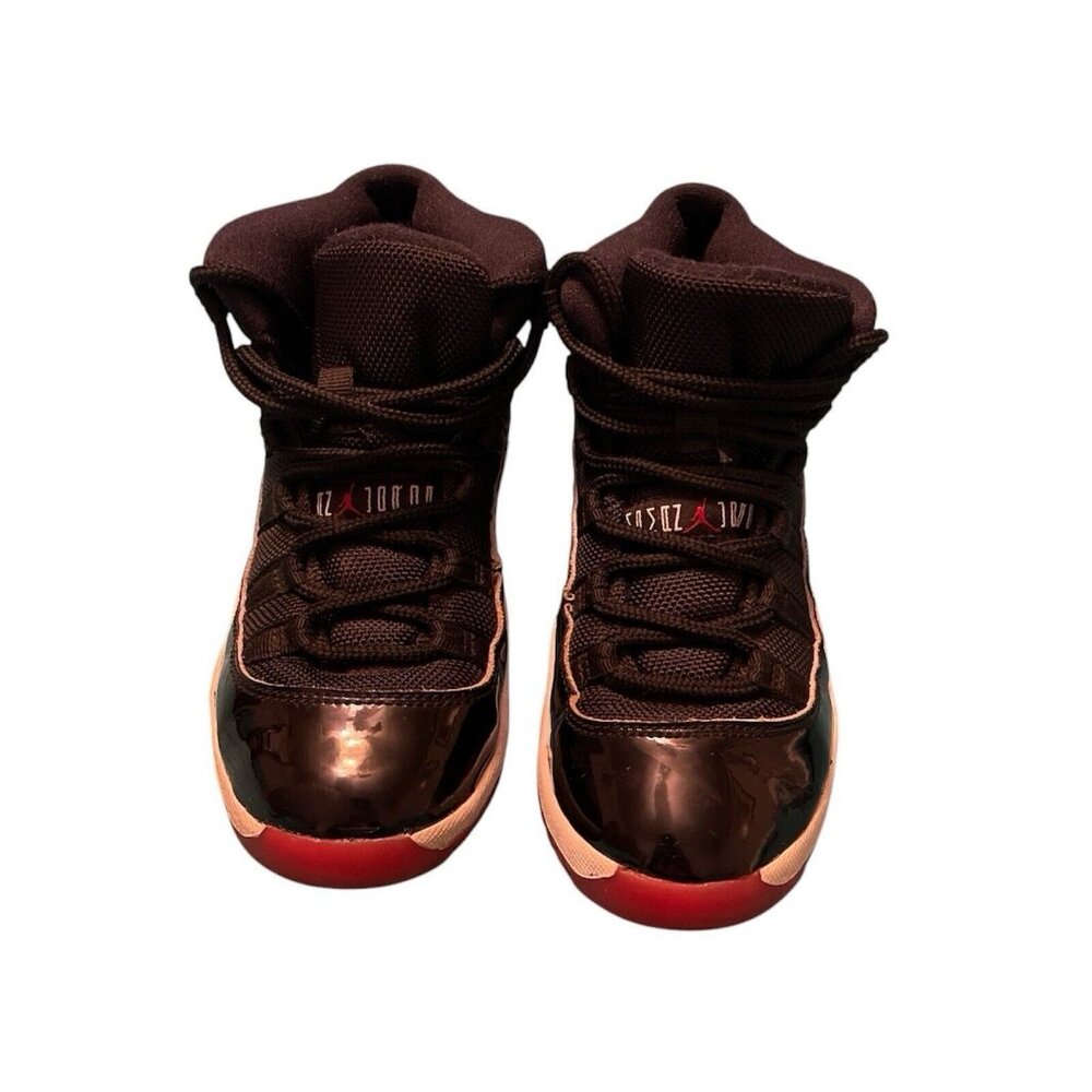 Size 13C (PS) Jordan 11 Retro 2019 Bred Pre Owned Black & White Children’s Shoes